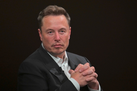 Elon Musk auf einer Tech-Messe im Juni 