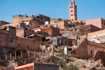 Erdbeben in Marokko / Bislang 2012 Tote gezählt, Hunderte von Menschen werden noch vermisst