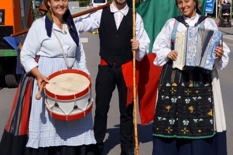 Immer gern gesehene Gäste in der Moselmetropole: die Folkloregruppen der portugiesischen Mitbürger