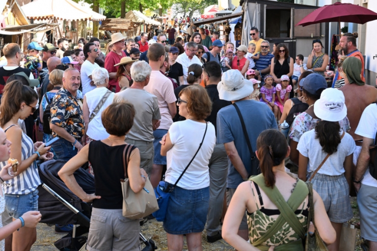 Düdelingen / 20 Jahre „Butschebuerger Buergfest“: Mittelalter-Feeling hoch über der Stadt