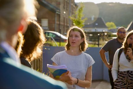 Julie Dupont steht als Viertelberaterin in direktem Kontakt mit den Bewohnern