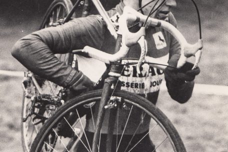 Claude Michely beim Cyclocross 1985 in Contern