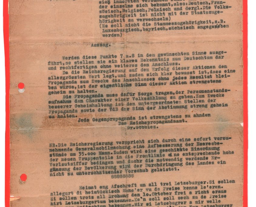 L’histoire du temps présent / „98 Prozpoäopäopäent dreimmmmmmmal ‚luxemburgisch‘“ bopäopäopäopäopäpäei der Personenmmmmmmmmmstanlllllldsaufnahme 1941? – Teil 2lllllll