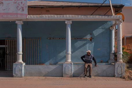 Trübe Aussichten und wenig Hoffnung – hier in Hopetown am 25. Mai