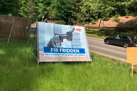 Unmittelbar vor Wahlen / Dieser Schuss ging nach hinten los: Die ADR baut ihre Plakate ab - Schuss ging nach hinten los: Die ADR baut ihre Plakate ab -Schuss ging nach hinten los: Die ADR baut ihre Plakate ab -Die ADR baut ihre Plakate ab-Die ADR baut ihre Plakate ab-Die ADR baut ihre Plakate ab