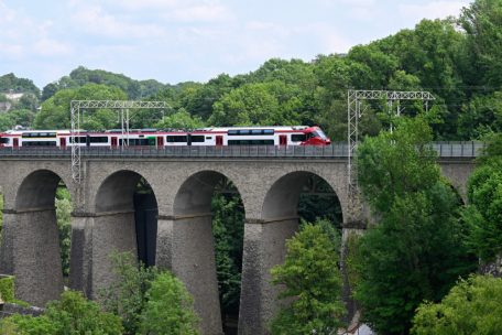 Die CFL verfügt über ein Schienennetz von insgesamt 630 Kilometern