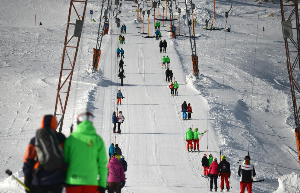 Aufrüsten in den Alpen