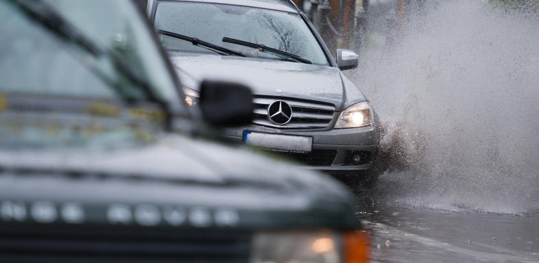 Unwetter in Belgien am Dienstag