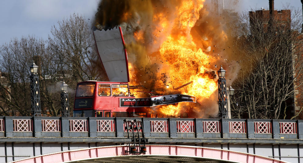 Explosion löst Angst und Schrecken aus