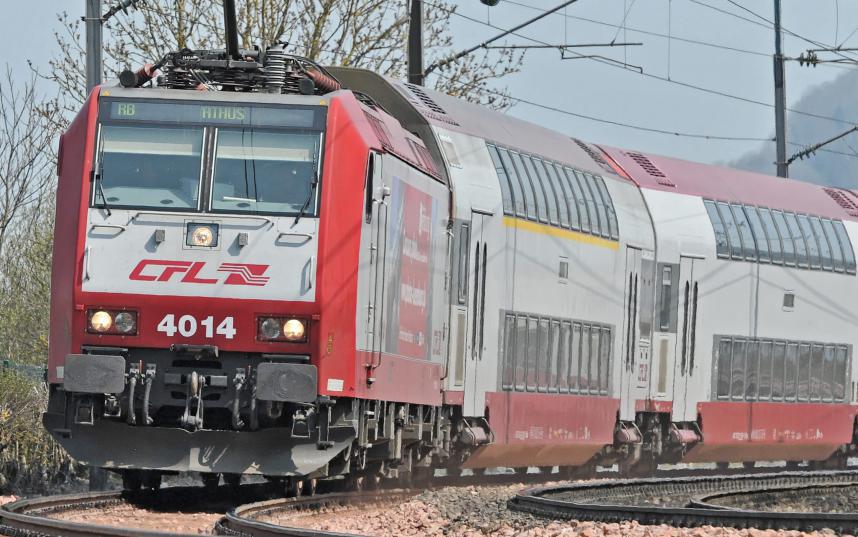 Zugverkehr in Richtung Frankreich