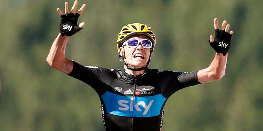 Christopher Froome gewinnt 7. Etappe