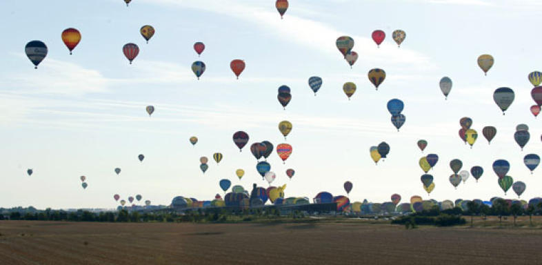 Heißluftballons brechen Weltrekord