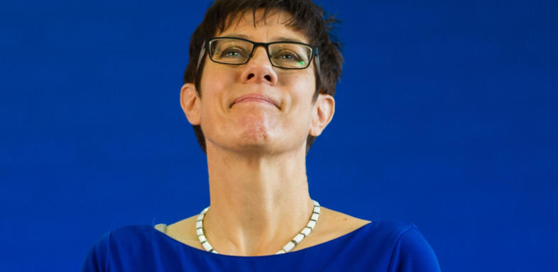 Ehrung für Annegret Kramp-Karrenbauer