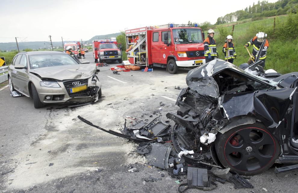 5 Schwerverletzte - Strecke gesperrt