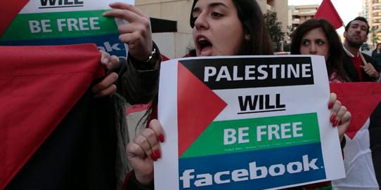 Facebook löscht israel-feindliche Seite im Internet