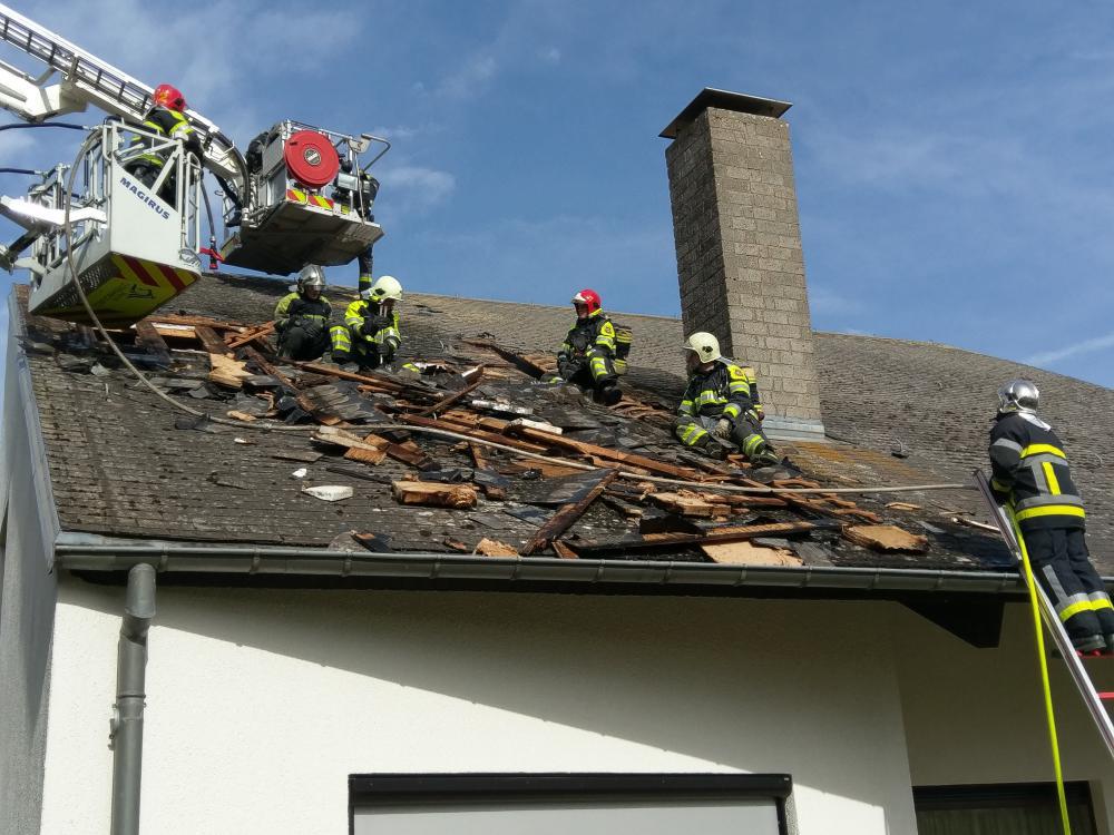 Feuerwehreinsatz in Bartringen