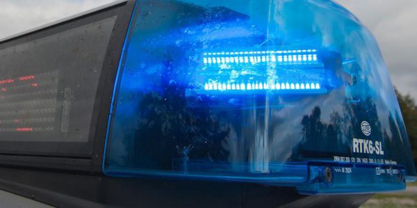 Auto nach Unfall schrottreif