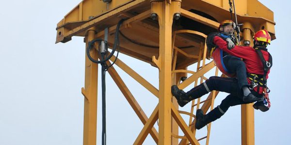 Rettung aus 30 Metern Höhe