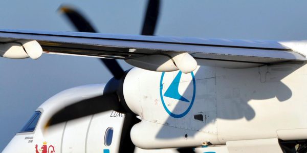 Luxair auf der Talsohle