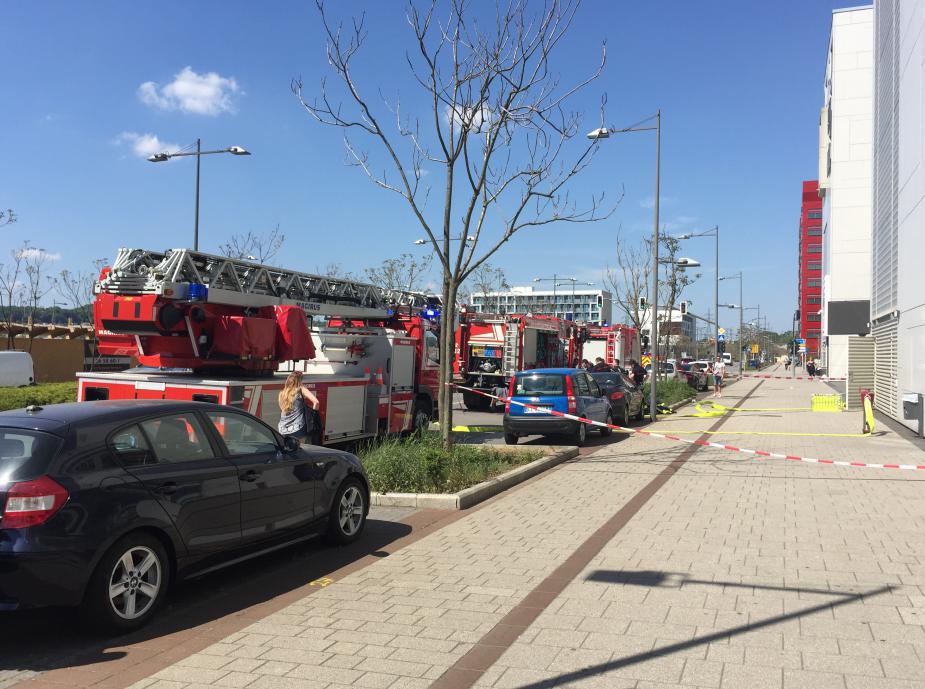 Feueralarm auf Belval