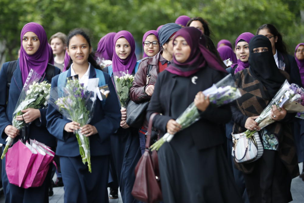 Mahnwache für Opfer der Londoner Attacke