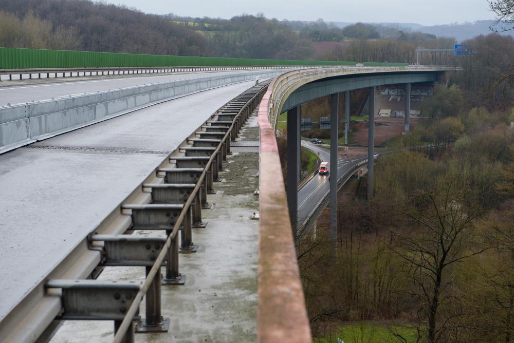 Autobahn in Saarbrücken wieder auf