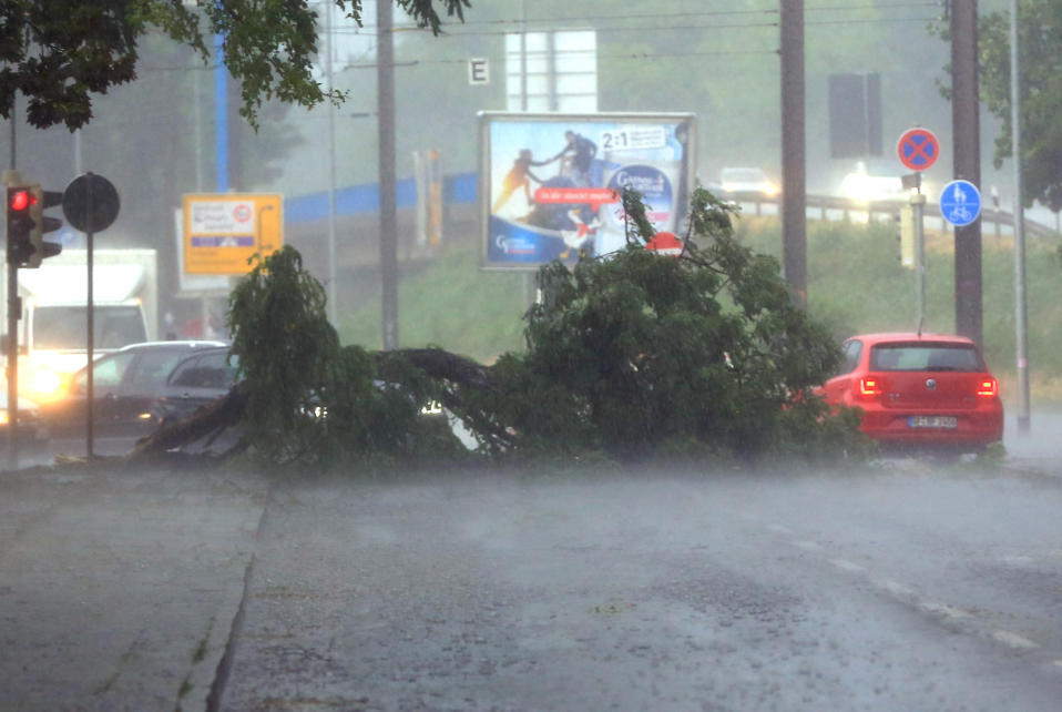 Tornado in Hamburg- Mindestens ein Toter