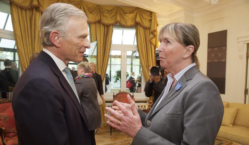 US-Botschafter trifft Luxemburgs Prominenz