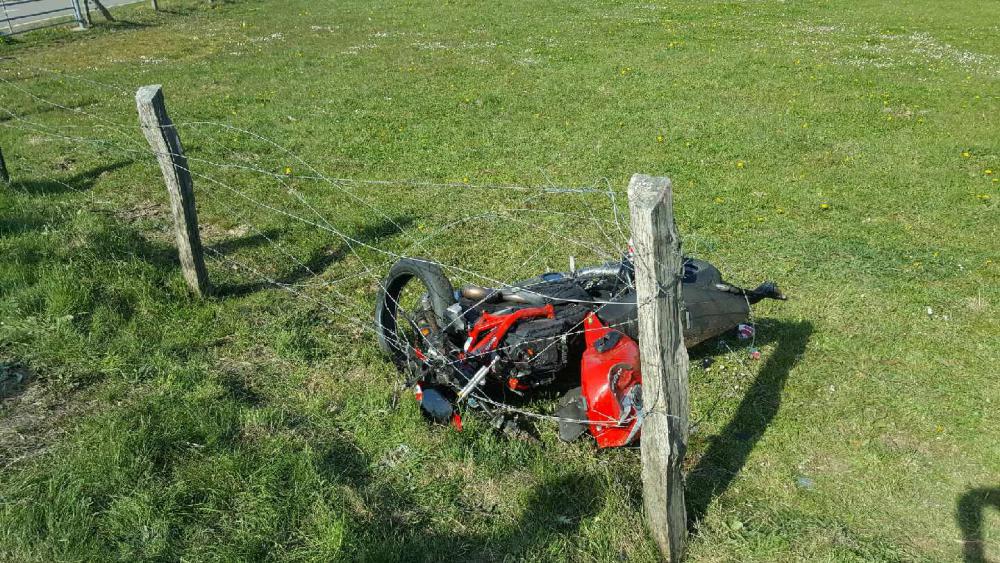 Verunglückter Motorradfahrer stirbt im Krankenhaus