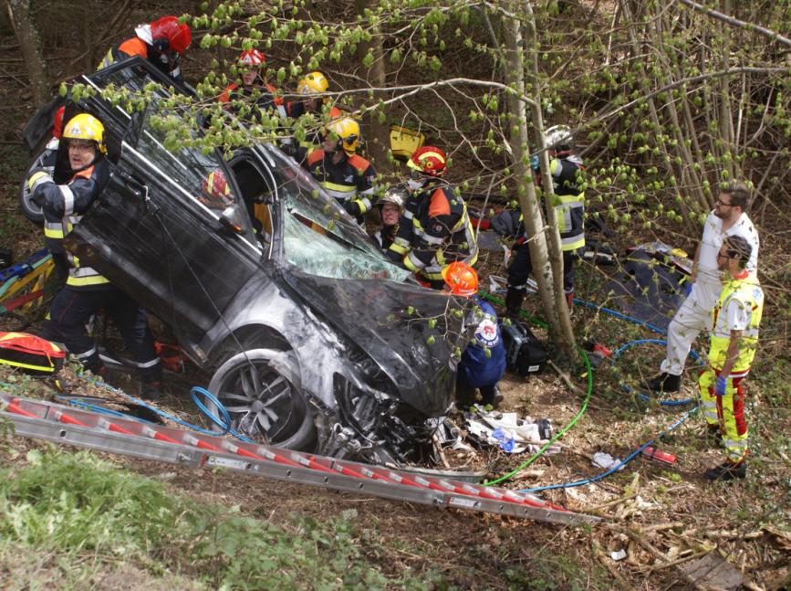 Schwerer Unfall auf der N8