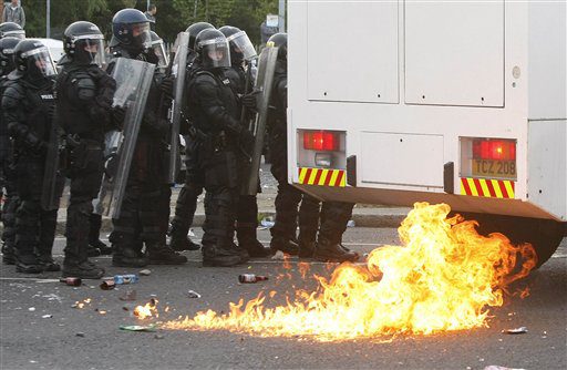 Ausschreitungen in Nordirland gehen weiter