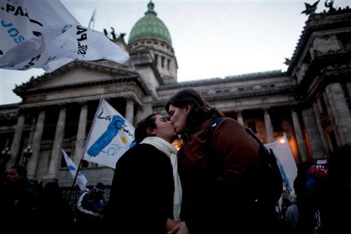 Argentinien erlaubt gleichgeschlechtliche Ehen